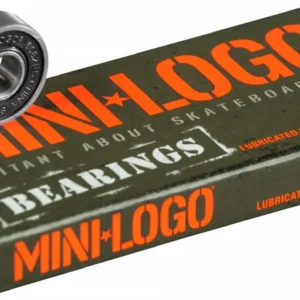 mini-logo-precision-skateboard-bearings-black
